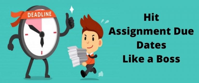 student assignment deadline