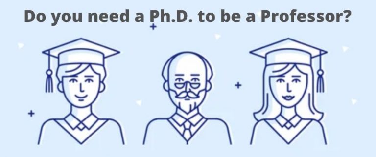 do you need a phd to be an assistant professor