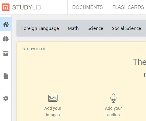 using Study Lib