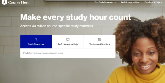 using coursehero