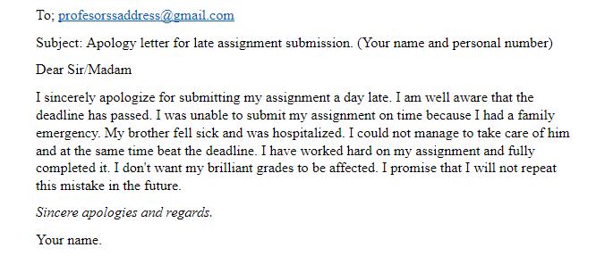 interview assignment submission email