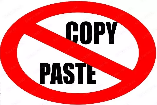 avoid copy pasting