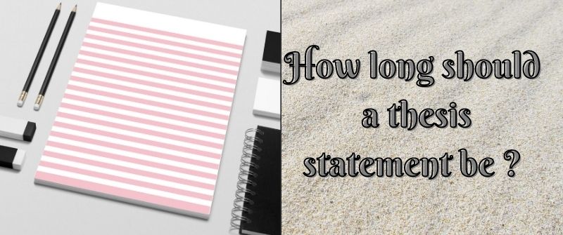 Crafting a thesis statement