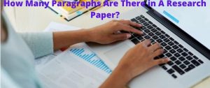 how many paragraphs should a research paper have