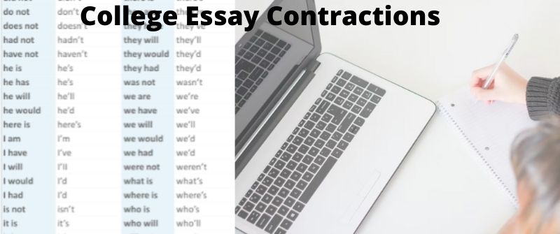 College Essay Contractions