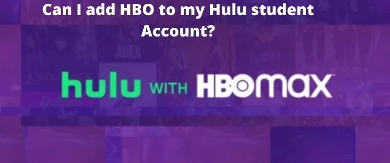 Add HBO to Hulu student account