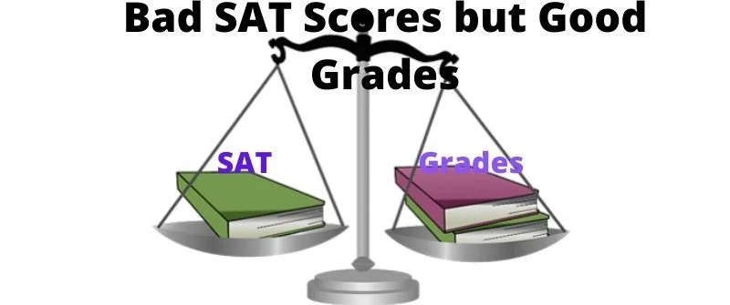 SAT scores vs grades