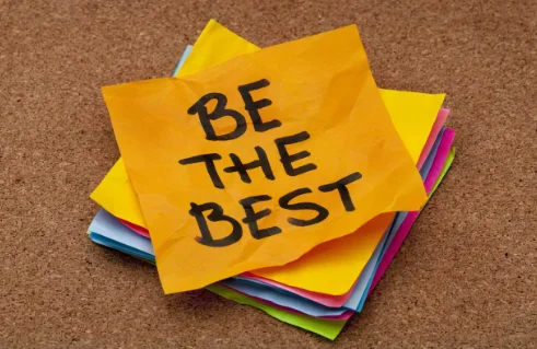 be the best