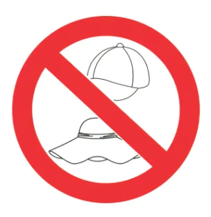 don't wear hat