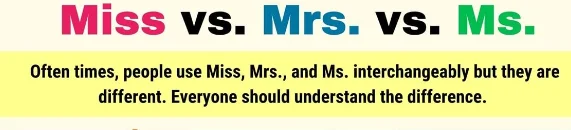 miss or mrs