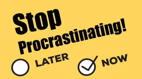 stop procrastination