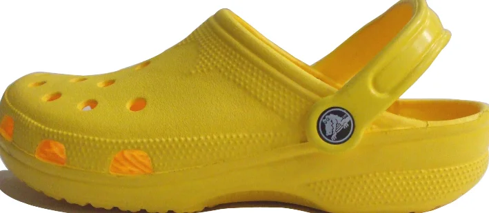 yellow crocs